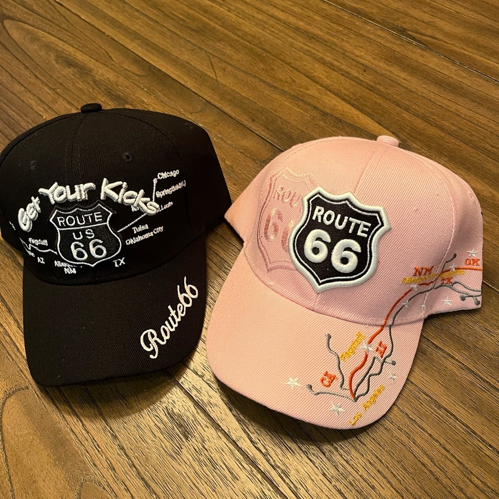 Route 66 men and women caps